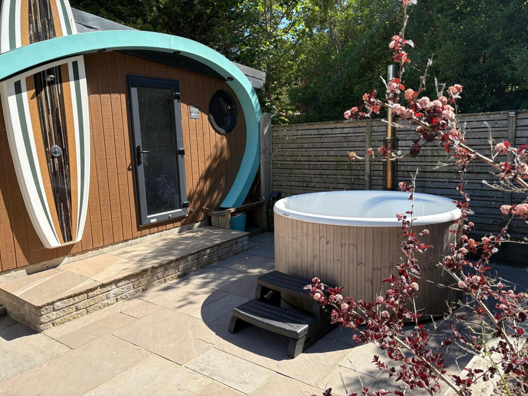 Elletson Park Wood Fired Hot Tubs, Caravans & Pods Pilling Kültér fotó